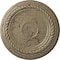Ekena Millwork Small Alexandria Ceiling Medallion (Canopies up to 4 5/8"), 7 7/8"OD x 3/4"P, Gobi Desert Crackle CM07ALGDC - alternate 1